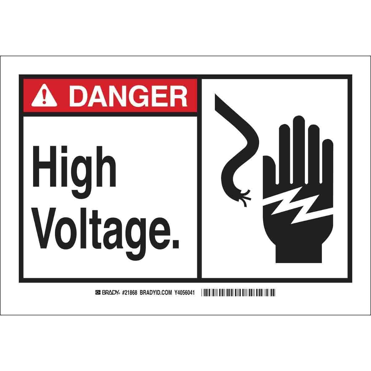 Brady® 26593 Accident Prevention Signs