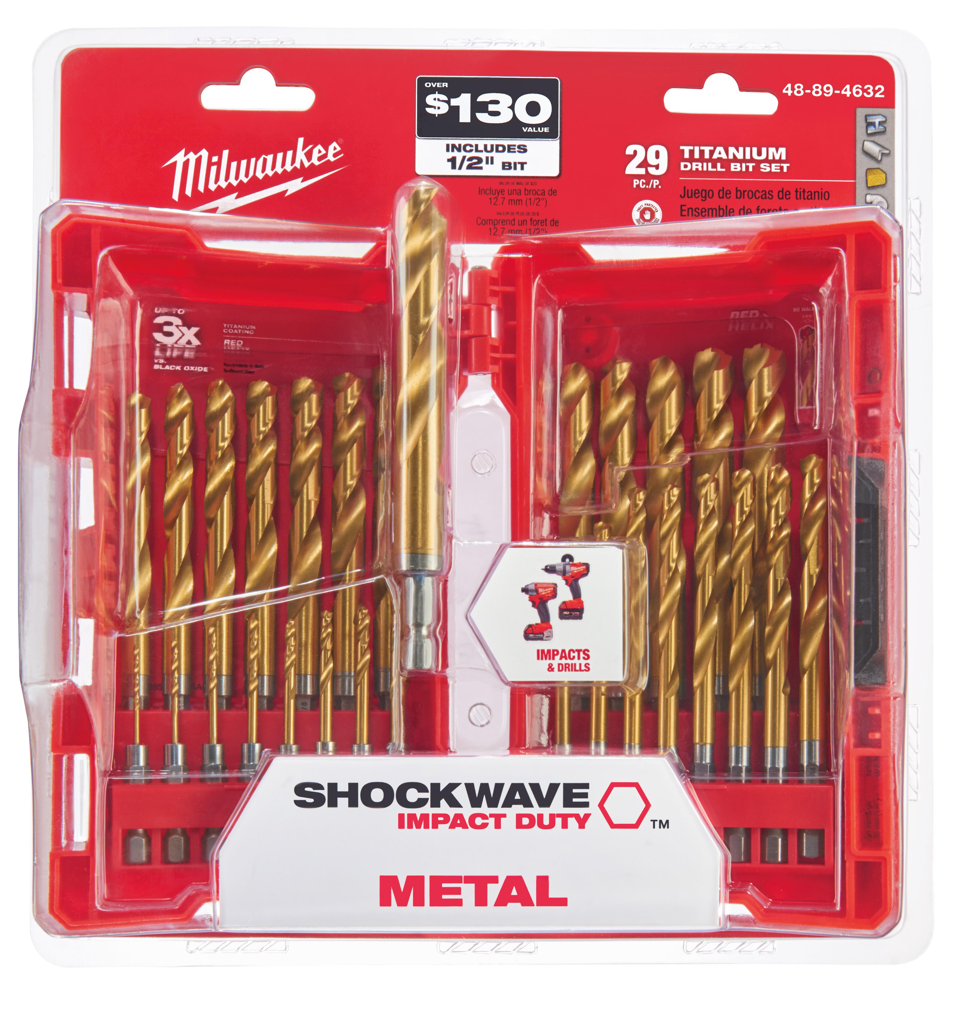 Milwaukee® 48-89-4632 Drill Bit Sets