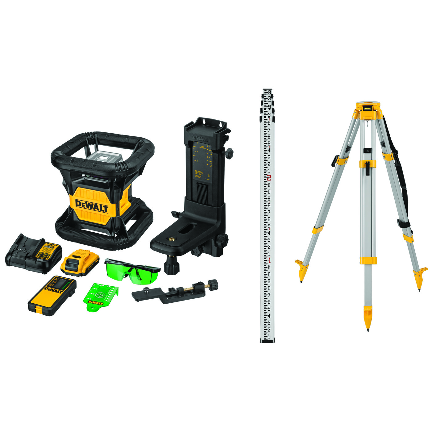 DeWALT® DW079LGK Electronic & Laser Leveling Kits
