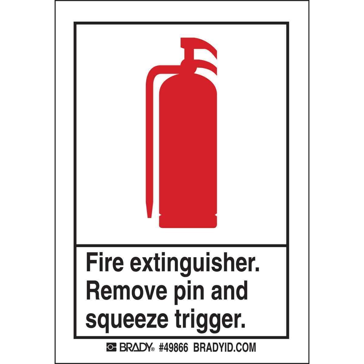 Brady® 49866 Fire, Emergency, Exit & First Aid Signs