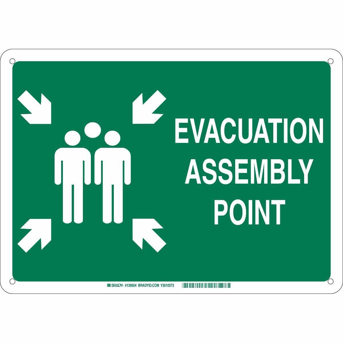 Brady® 139606 Fire, Emergency, Exit & First Aid Signs