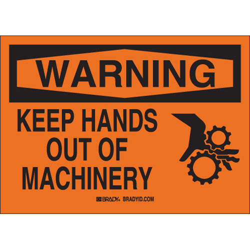 Brady® 23925 Accident Prevention Signs