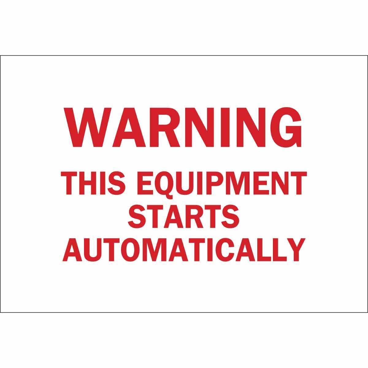 Brady® 74415 Accident Prevention Signs