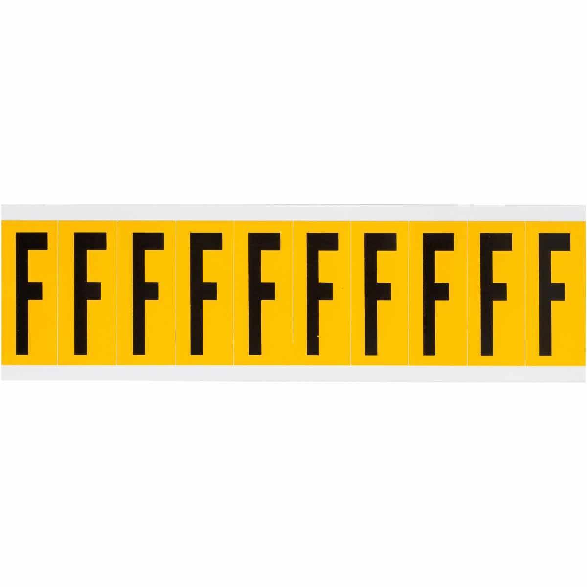 Brady® 1534-F Letters & Numbers