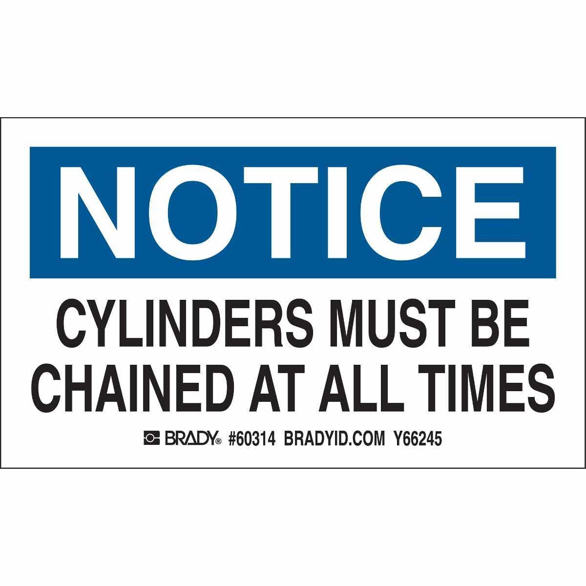 Brady® 60314 Safety & Facility Labels