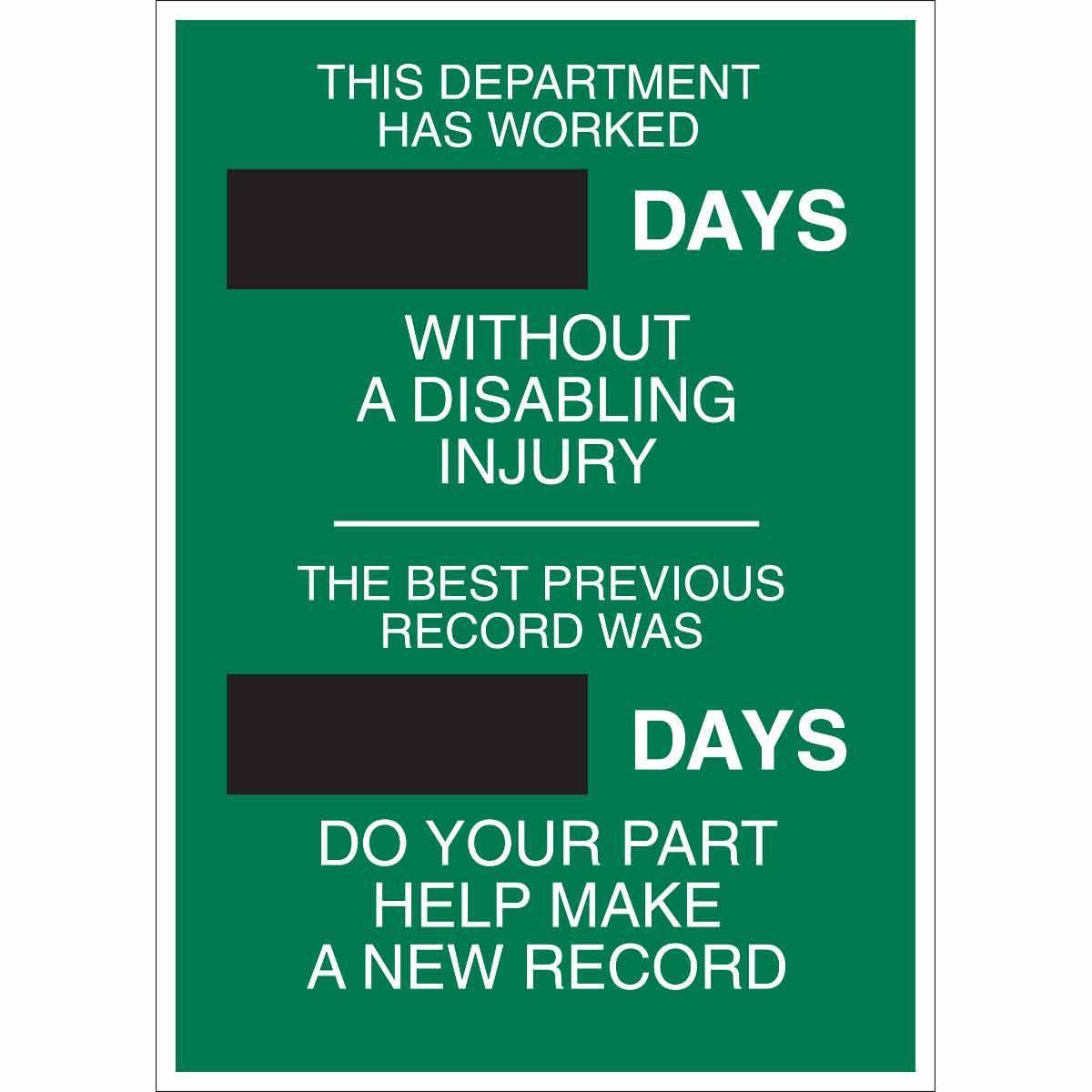 Brady® 49112 Office & Facility Signs