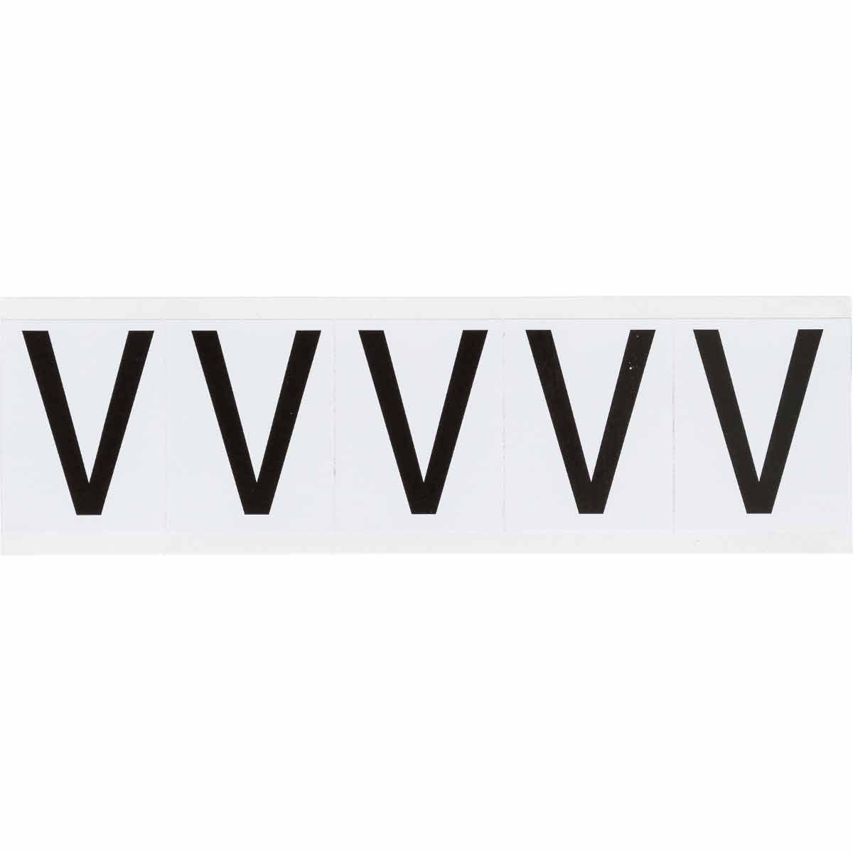 Brady® 9714-V Letters & Numbers