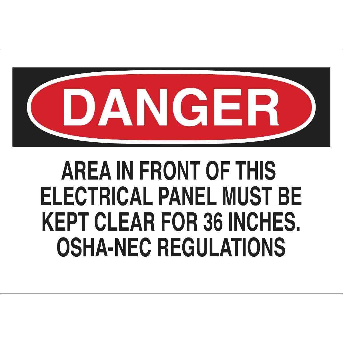 Brady® 122726 Accident Prevention Signs