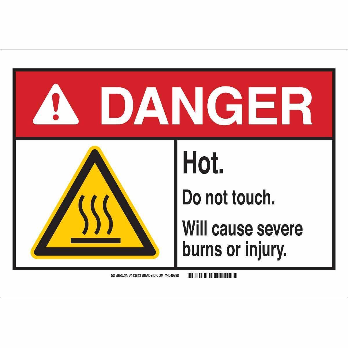 Brady® 143844 Accident Prevention Signs