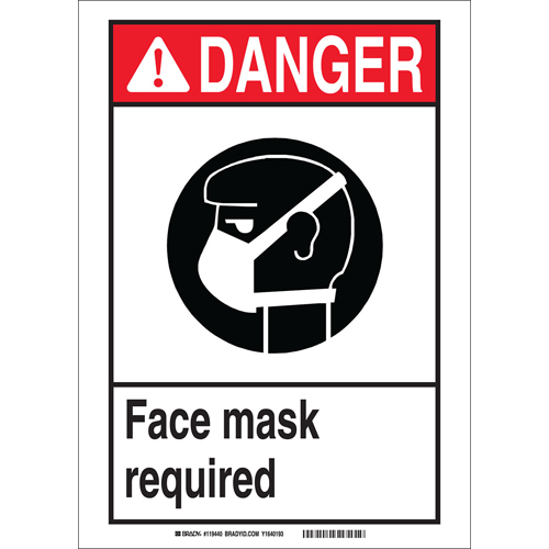 Brady® 119446 Accident Prevention Signs
