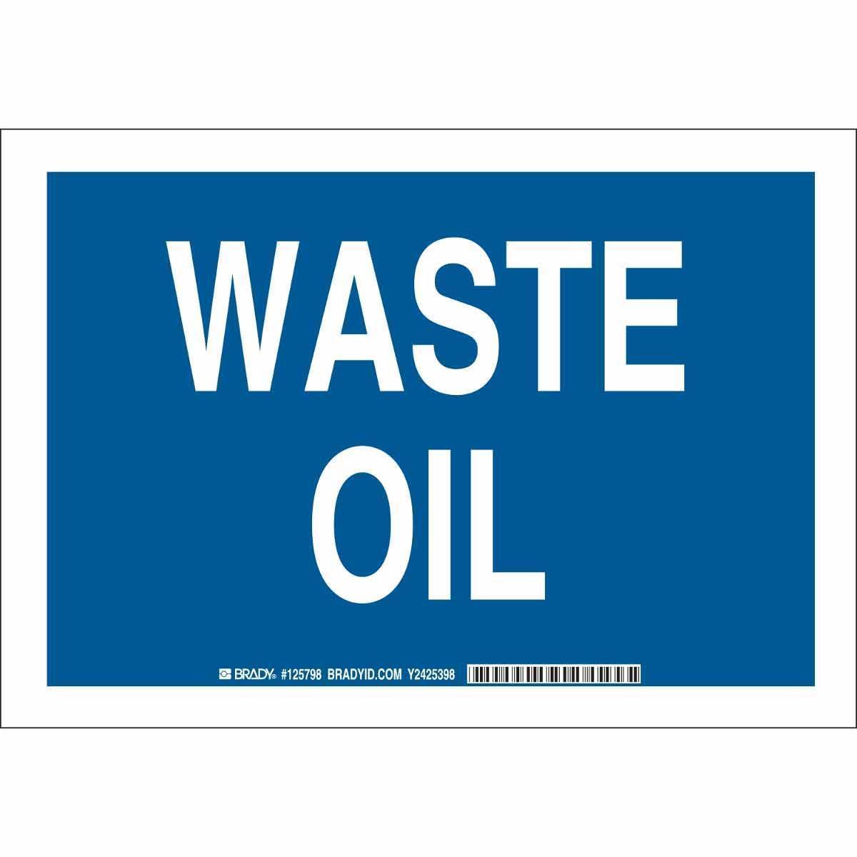 Brady® 125798 Chemical & Hazardous Material Signs
