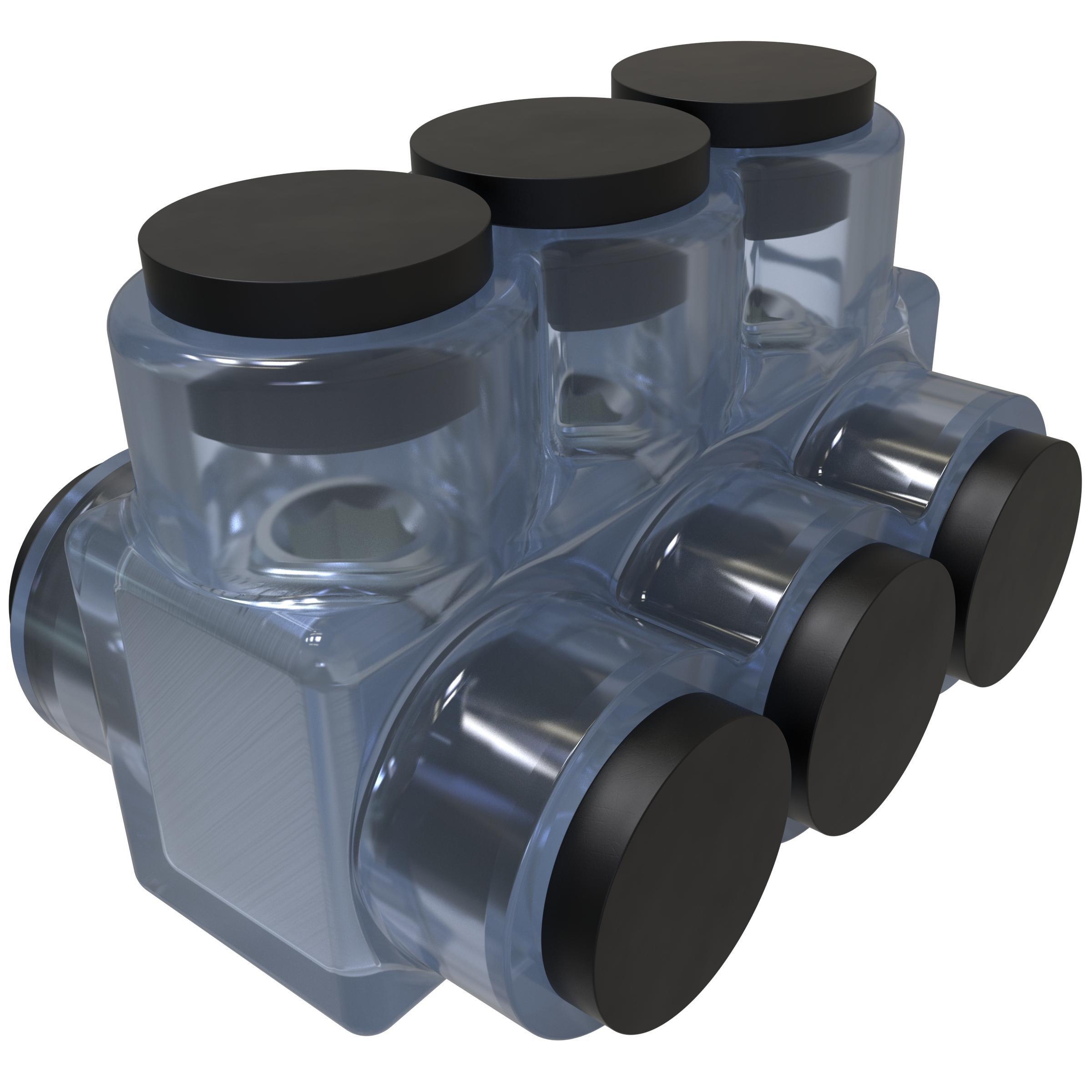 ILSCO® ECTD-3-250-SR Mechanical Insulated Cable Taps