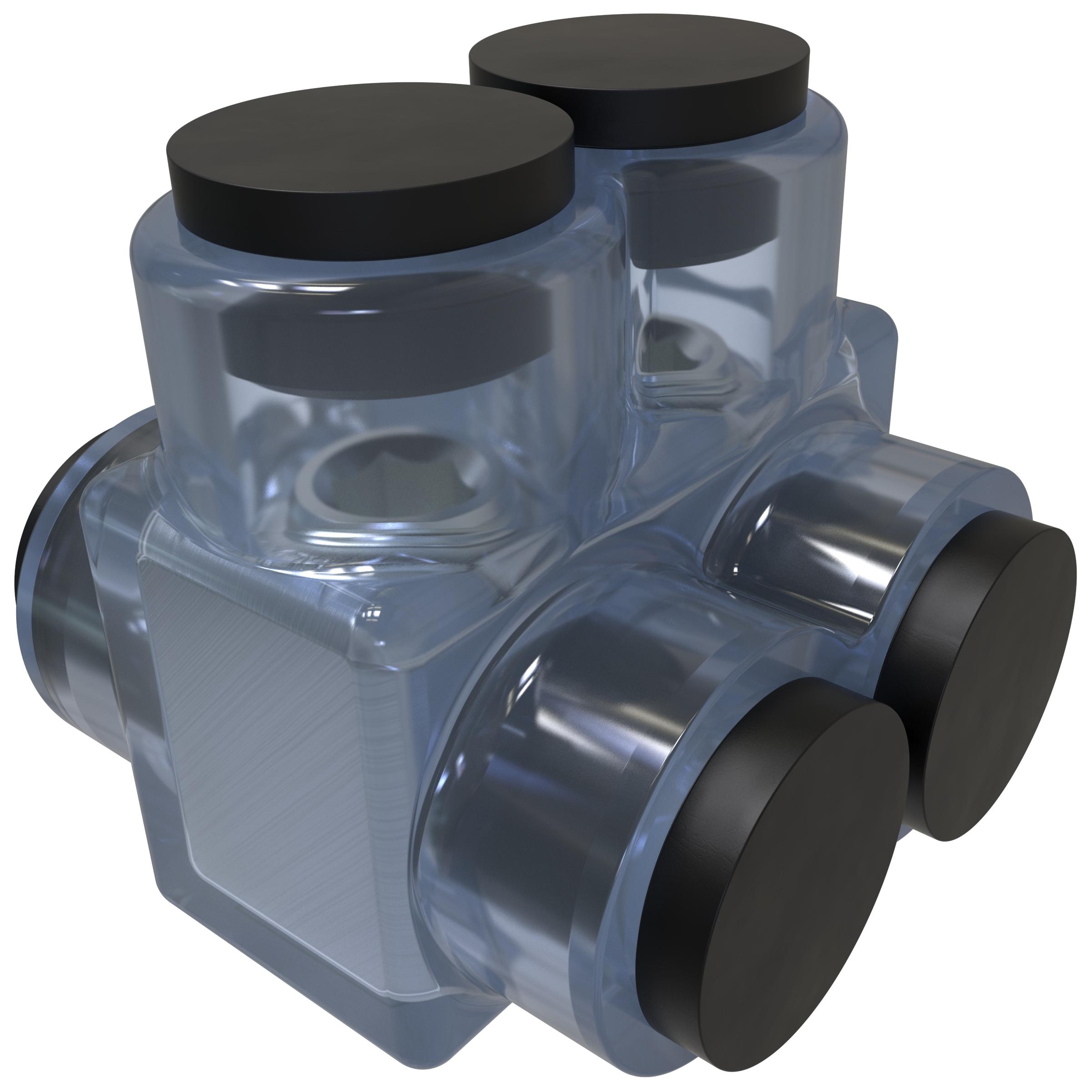 ILSCO® ECTD-2-250 Mechanical Multiple Cable Taps