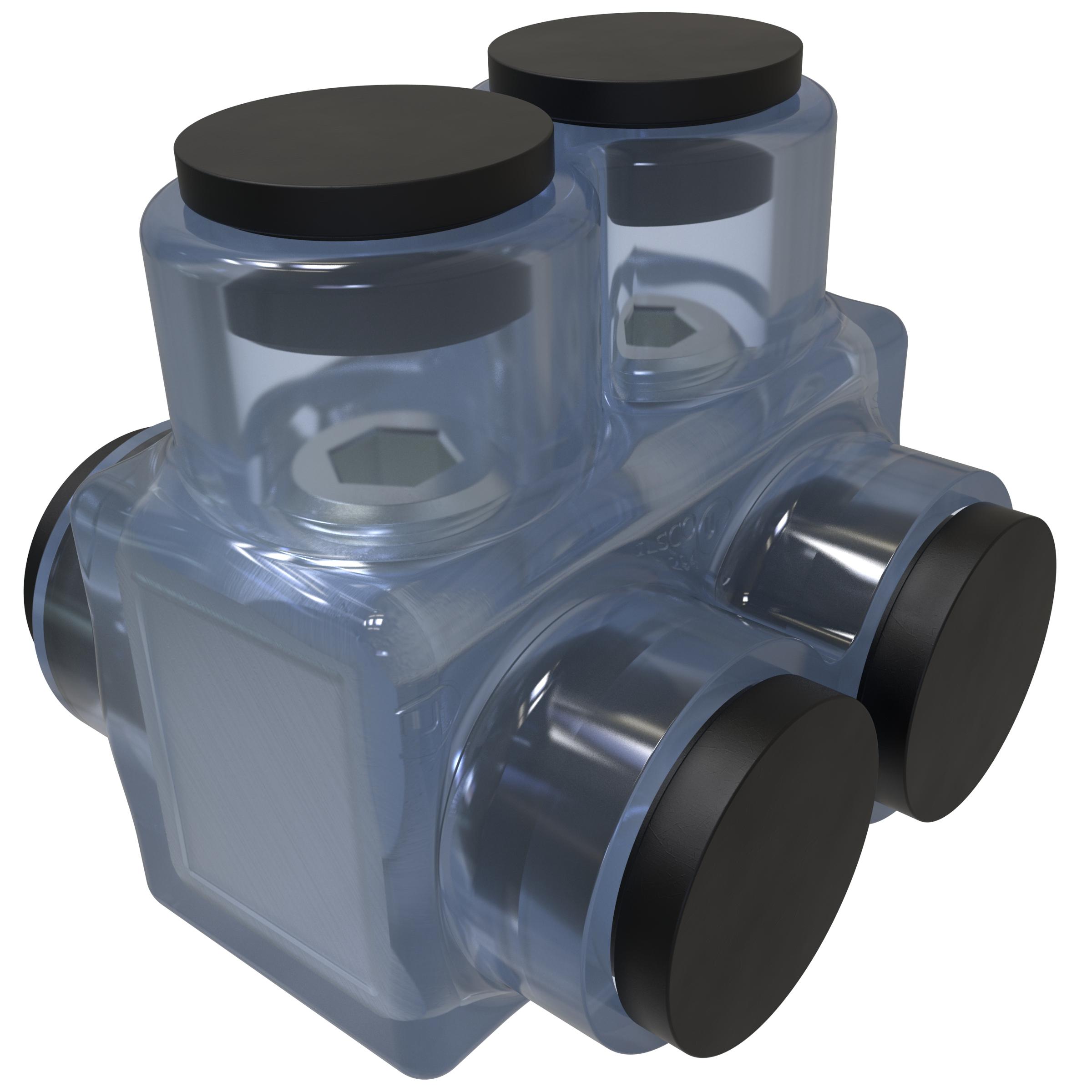 ILSCO® ECTD-2-350 Mechanical Multiple Cable Taps