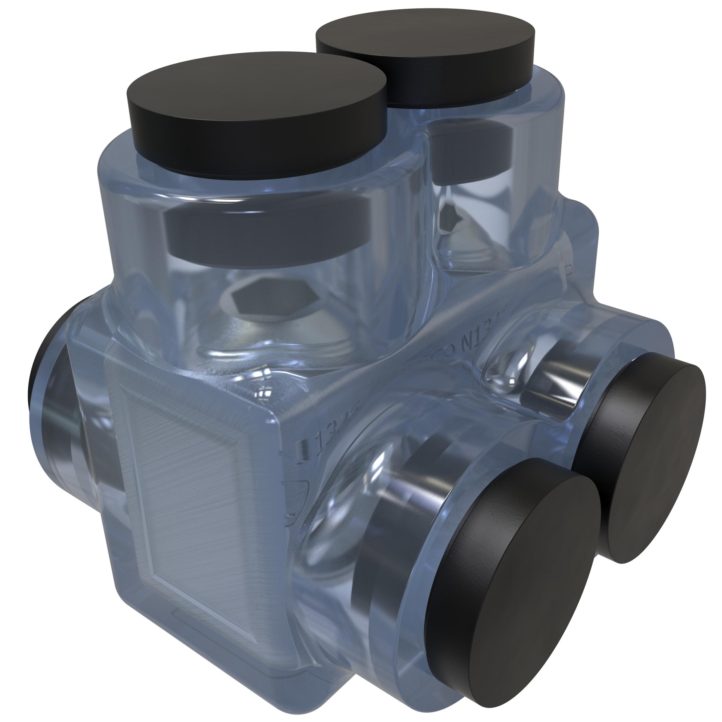 ILSCO® ECTD-2-3/0 Mechanical Multiple Cable Taps