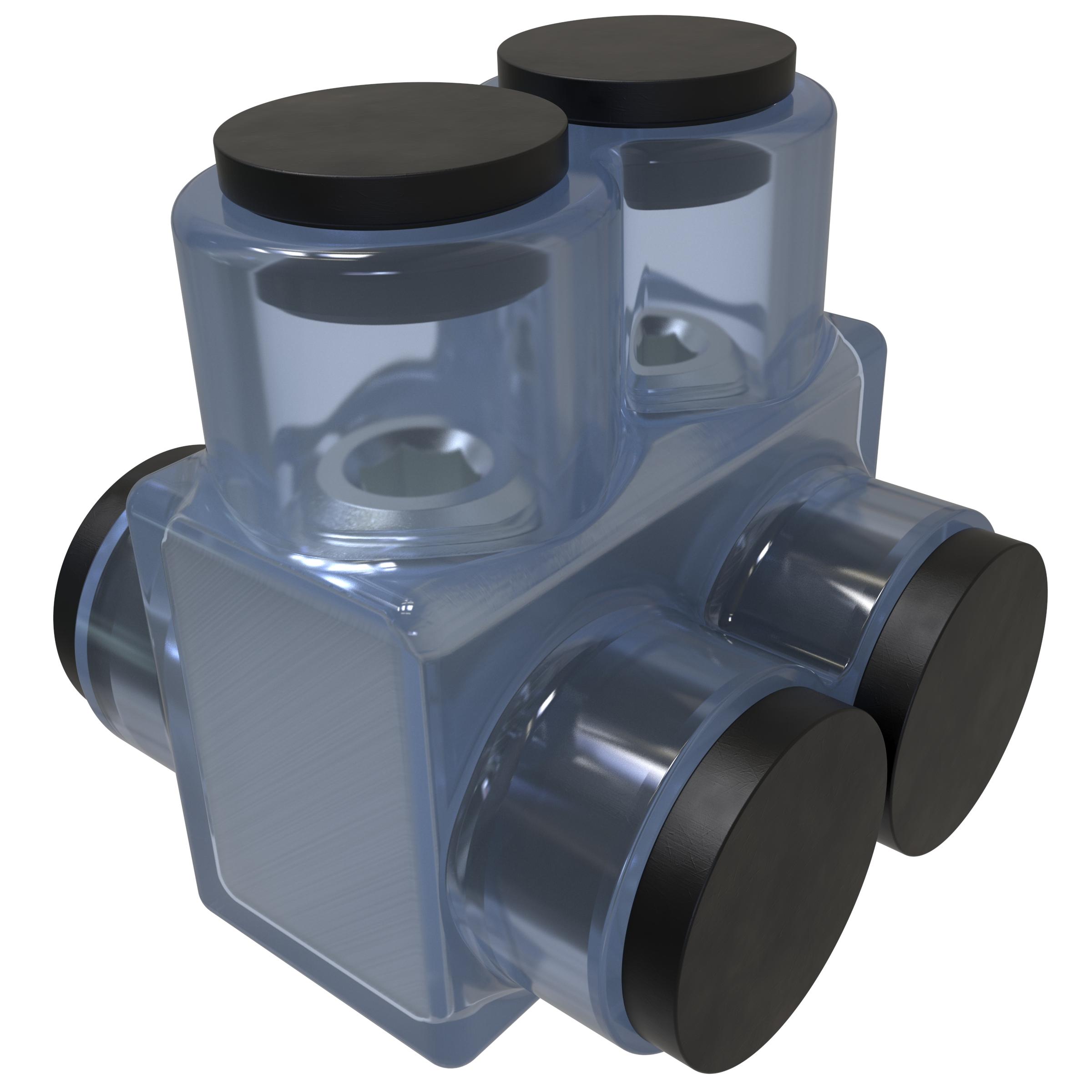 ILSCO® ECTD-2-600 Mechanical Multiple Cable Taps