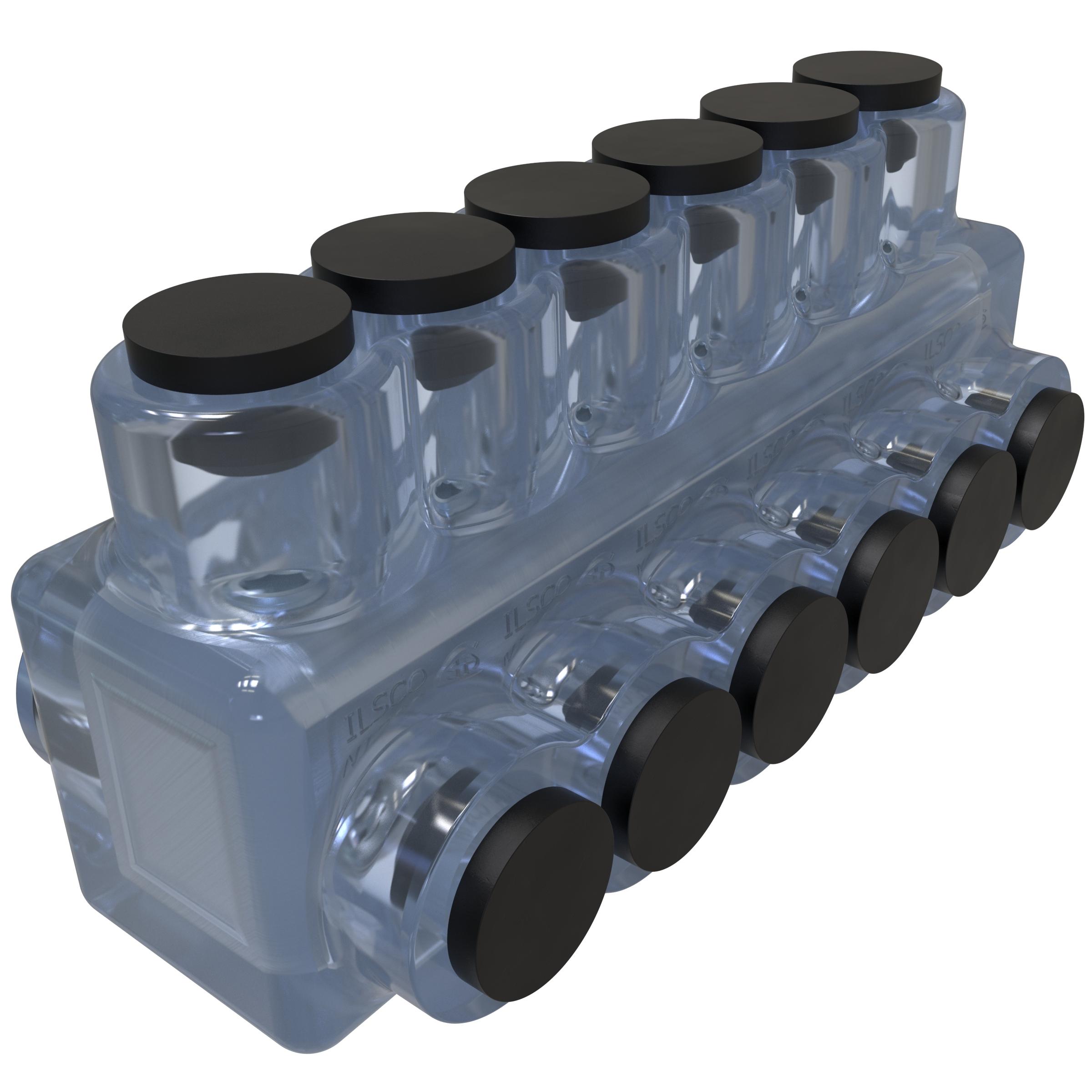 ILSCO® ECTD-6-4 Mechanical Multiple Cable Taps