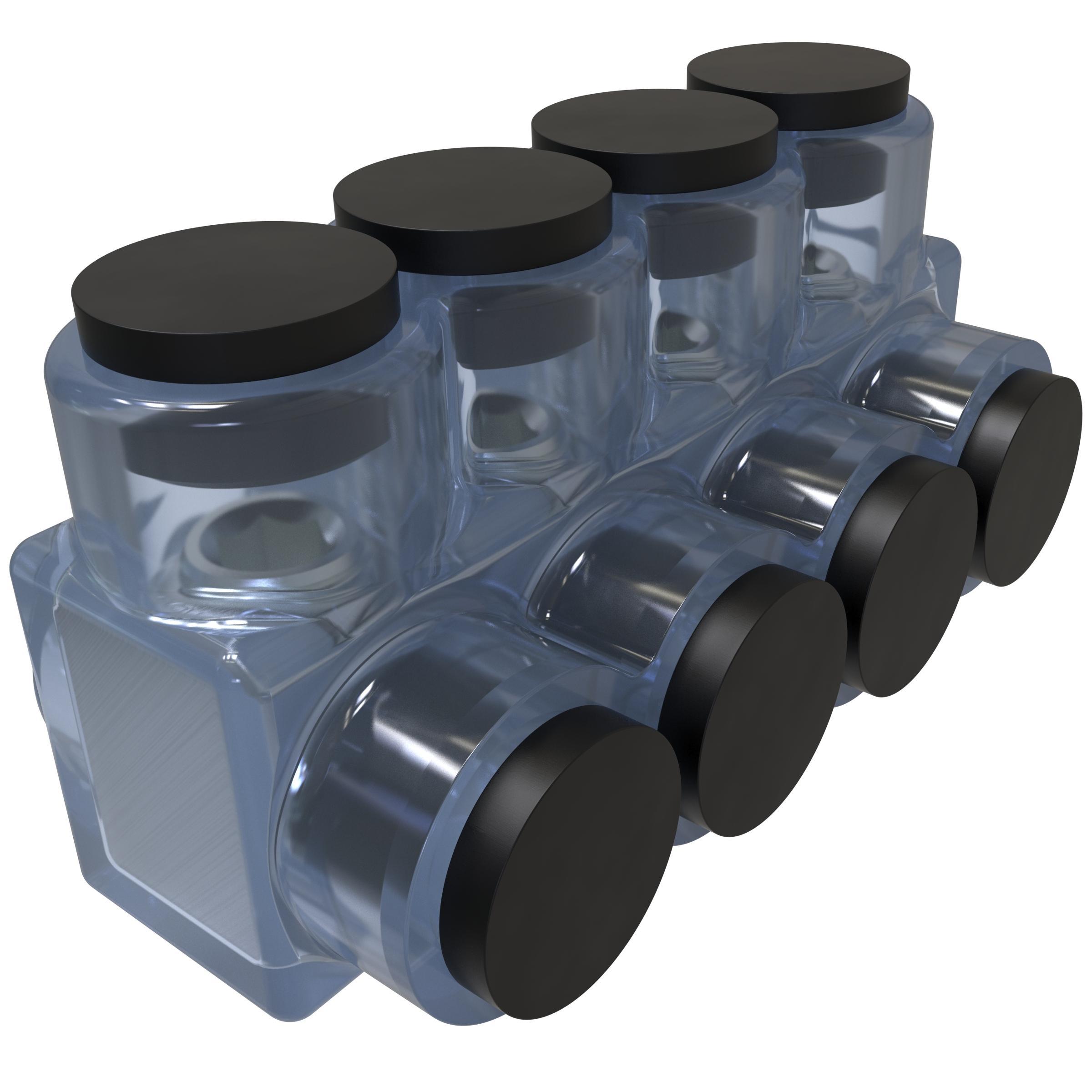 ILSCO® ECTS-4-250-SR Mechanical Insulated Cable Taps
