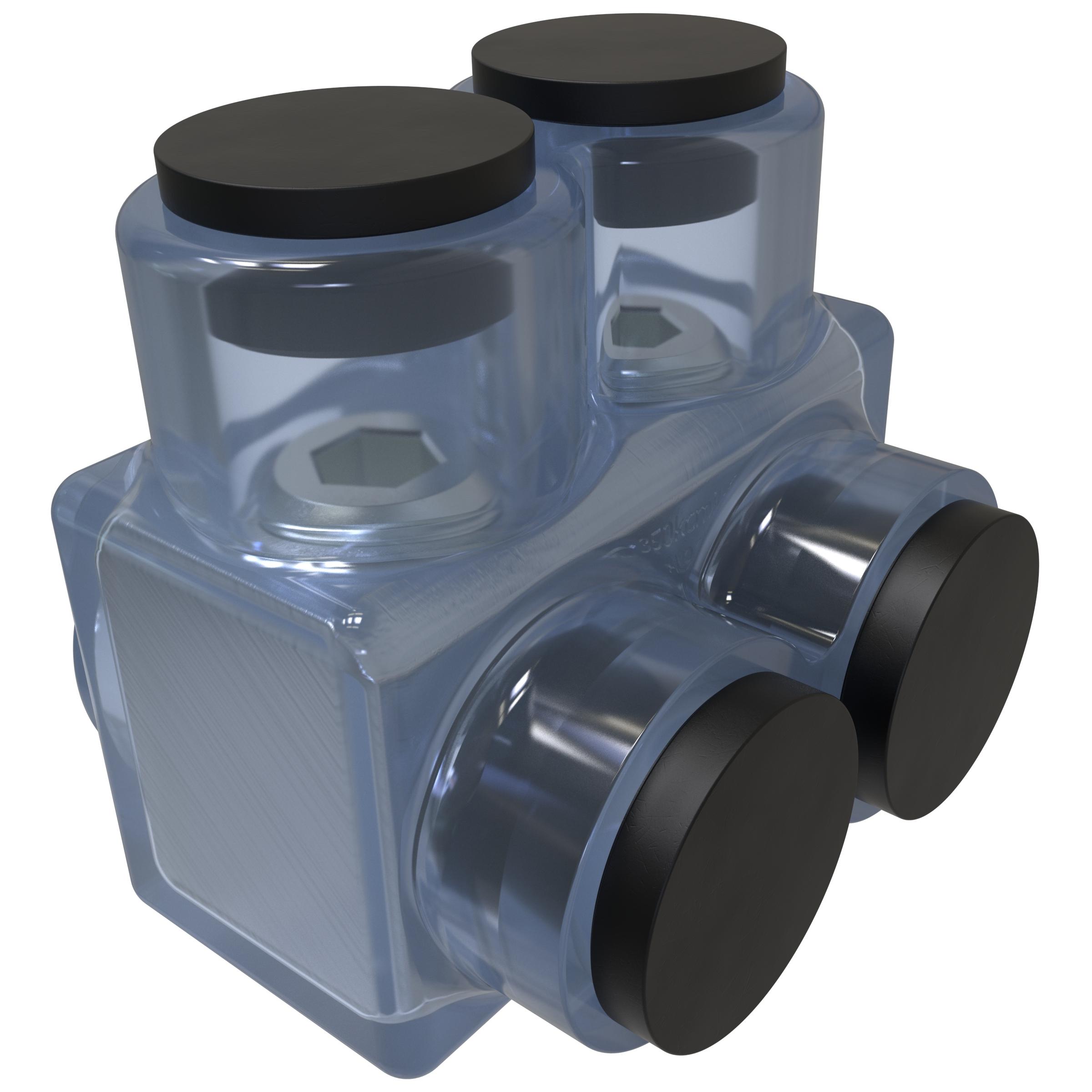 ILSCO® ECTS-2-350 Mechanical Insulated Cable Taps
