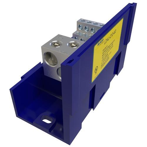 ILSCO® LDAU-212-4/0 Single Pole Distribution Blocks