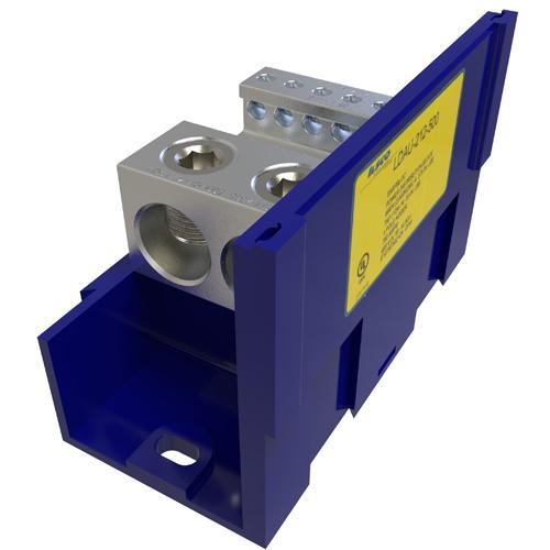 ILSCO® LDAU-212-500 Single Pole Distribution Blocks