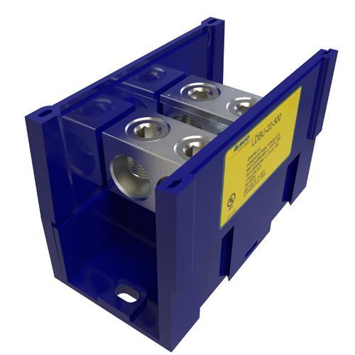 ILSCO® LDBU-22-500 Single Pole Distribution Blocks
