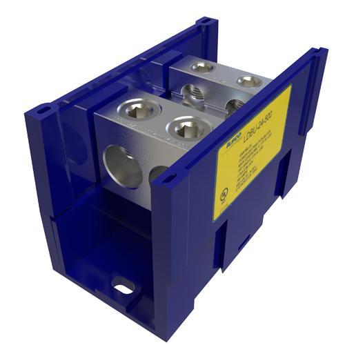 ILSCO® LDBU-24-500 Single Pole Distribution Blocks