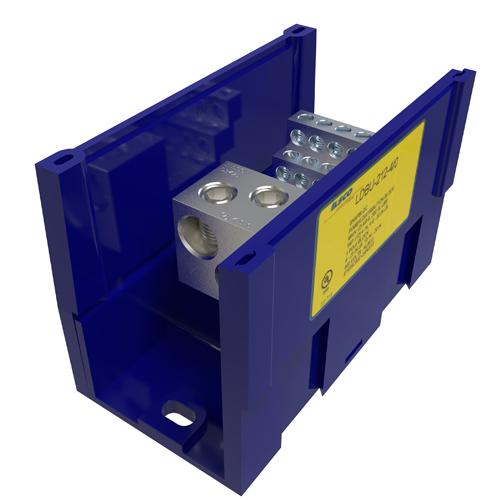 ILSCO® LDBU-212-4/0 Single Pole Distribution Blocks