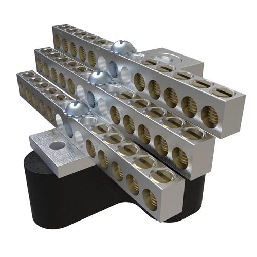 ILSCO® NB-350-30-W/R16 Ground & Neutral Bars