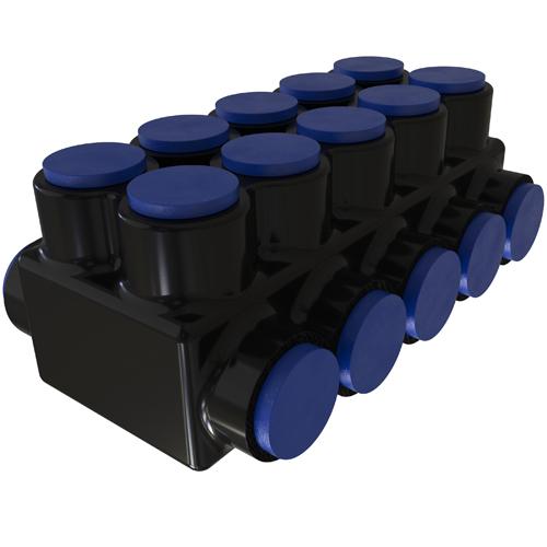 ILSCO® PBT2-10-350-F Mechanical Insulated Cable Taps