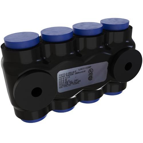 ILSCO® PBTD-2-250-M-F Mechanical Multiple Cable Taps