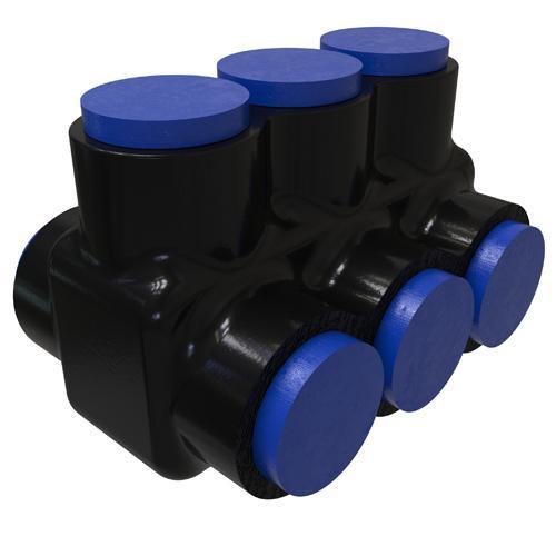 ILSCO® PBTD-3-250-F Mechanical Multiple Cable Taps