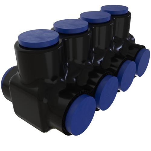 ILSCO® PBTD-4-350-F Mechanical Multiple Cable Taps