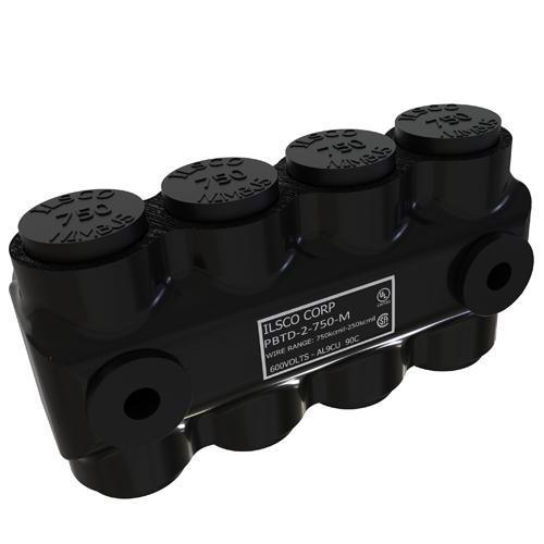 ILSCO® PBTD-2-750-M Mechanical Insulated Cable Taps