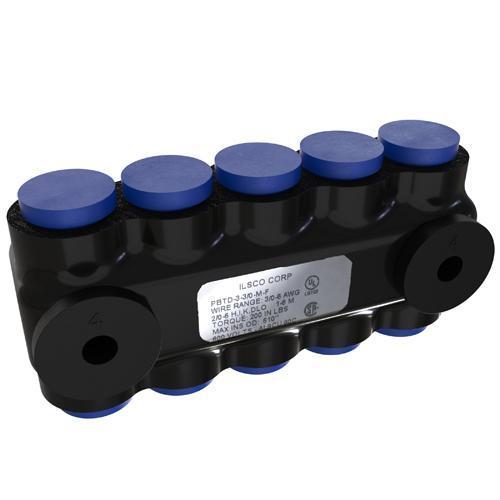 ILSCO® PBTD-3-3/0-M-F Mechanical Multiple Cable Taps