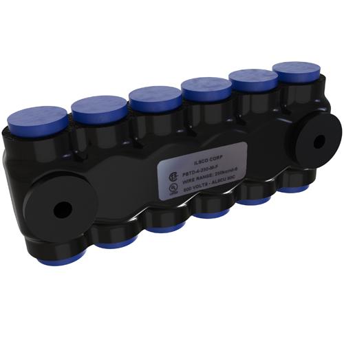 ILSCO® PBTD-4-250-M-F Mechanical Multiple Cable Taps