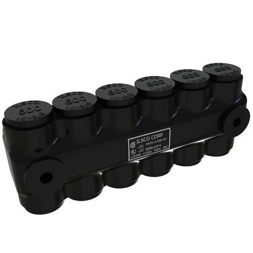 ILSCO® PBTD-4-500-M Mechanical Multiple Cable Taps