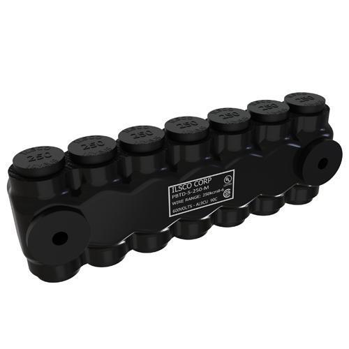 ILSCO® PBTD-5-250-M Mechanical Multiple Cable Taps