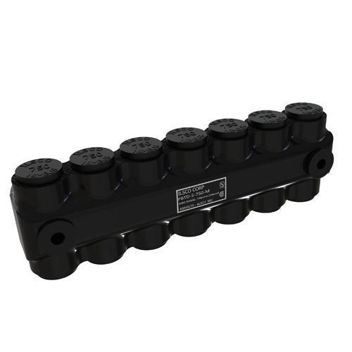 ILSCO® PBTD-5-750-M Mechanical Multiple Cable Taps