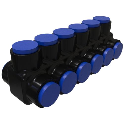 ILSCO® PBTD-6-250-F Mechanical Multiple Cable Taps