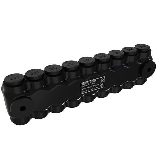 ILSCO® PBTD-7-250-M Mechanical Multiple Cable Taps
