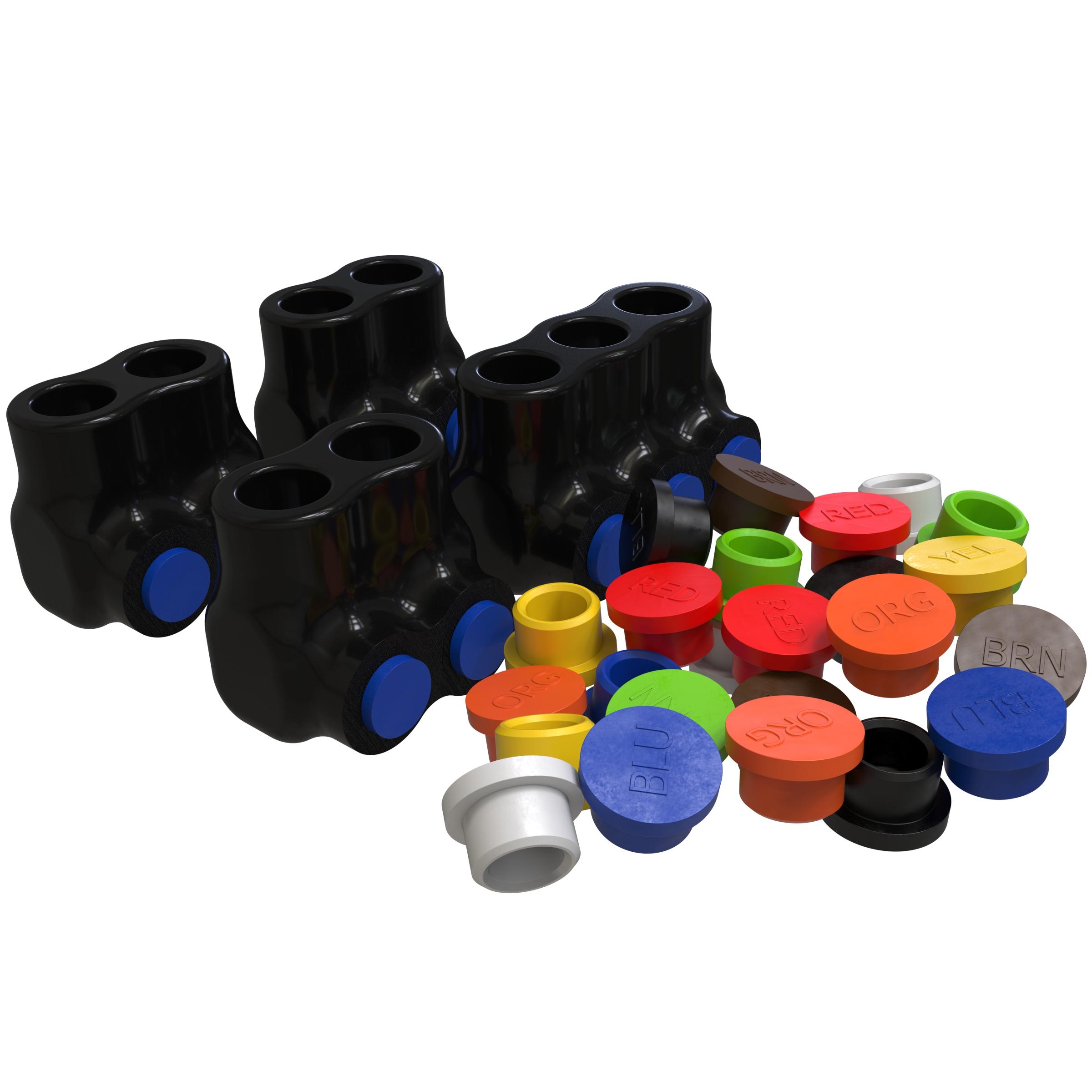 ILSCO® PBTFML-4-06-W Mechanical Insulated Cable Taps