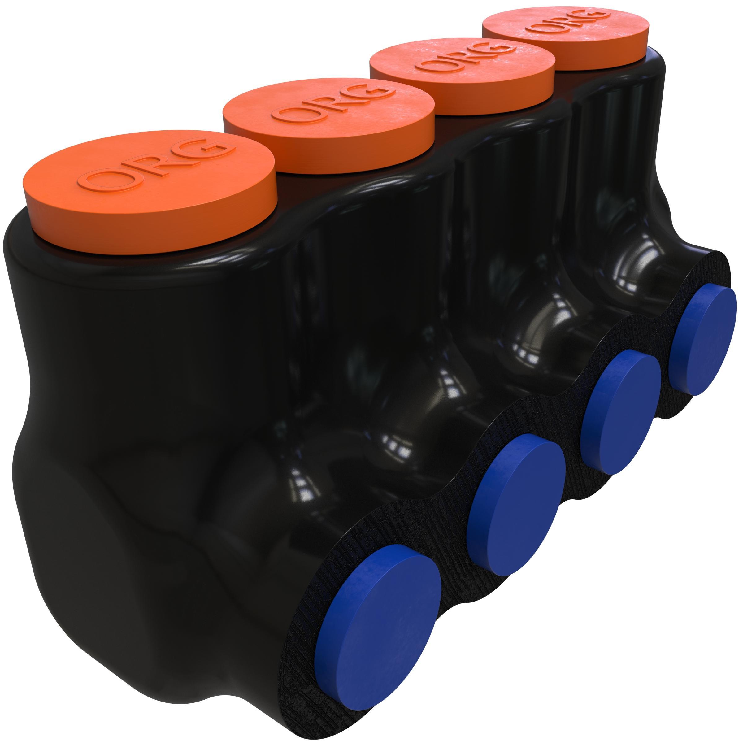 ILSCO® PBTI-4-4-F-ORG Mechanical Insulated Cable Taps