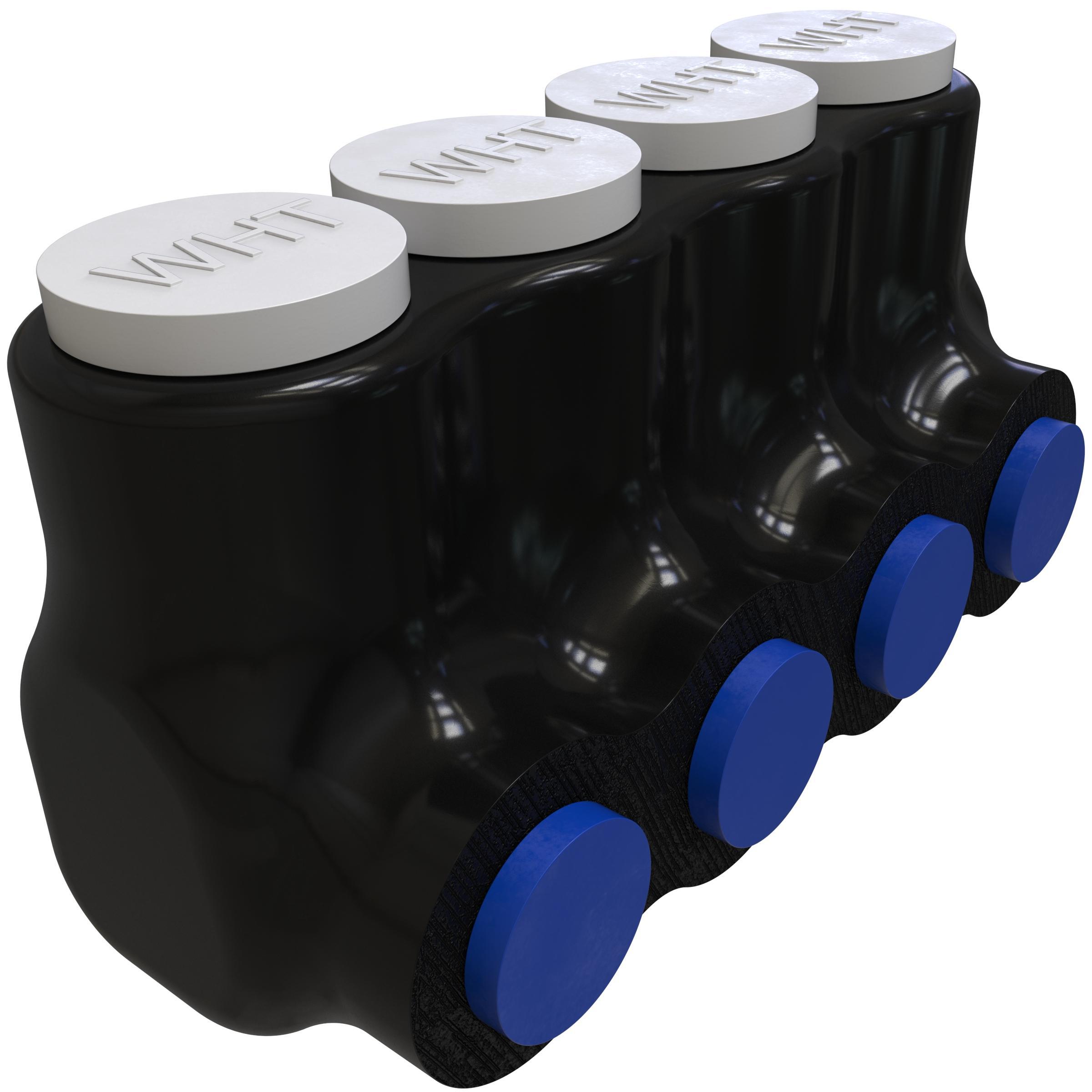 ILSCO® PBTI-4-4-F-WHT Mechanical Insulated Cable Taps