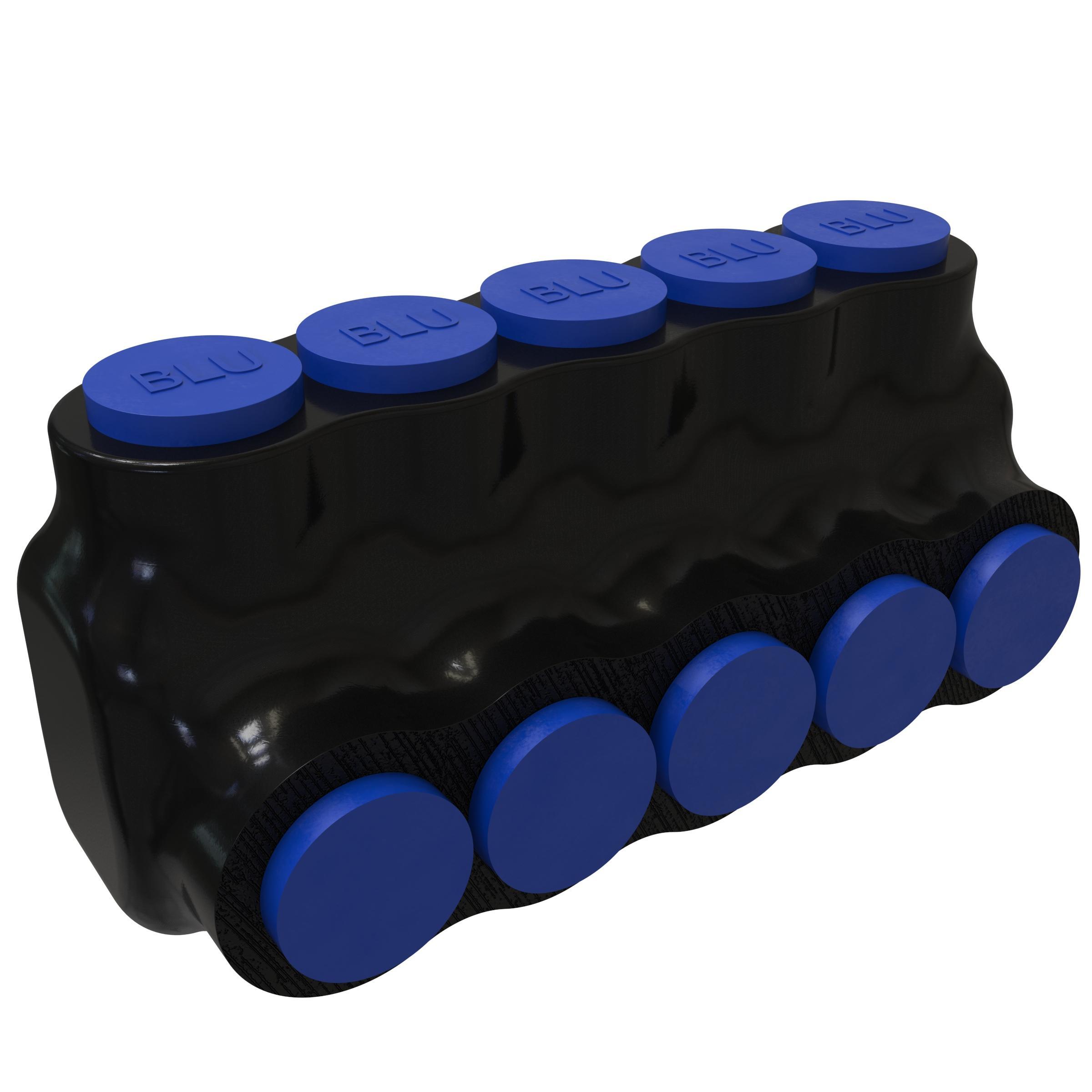 ILSCO® PBTI-5-1/0-F-BLU Mechanical Insulated Cable Taps