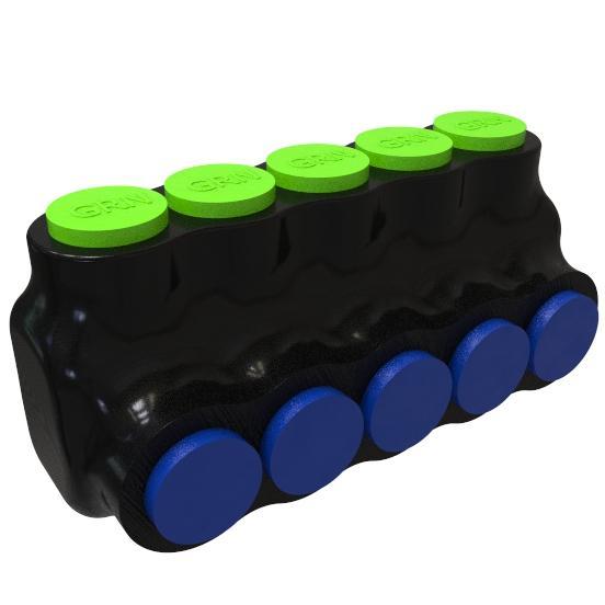 ILSCO® PBTI-5-1/0-F-GRN Mechanical Insulated Cable Taps