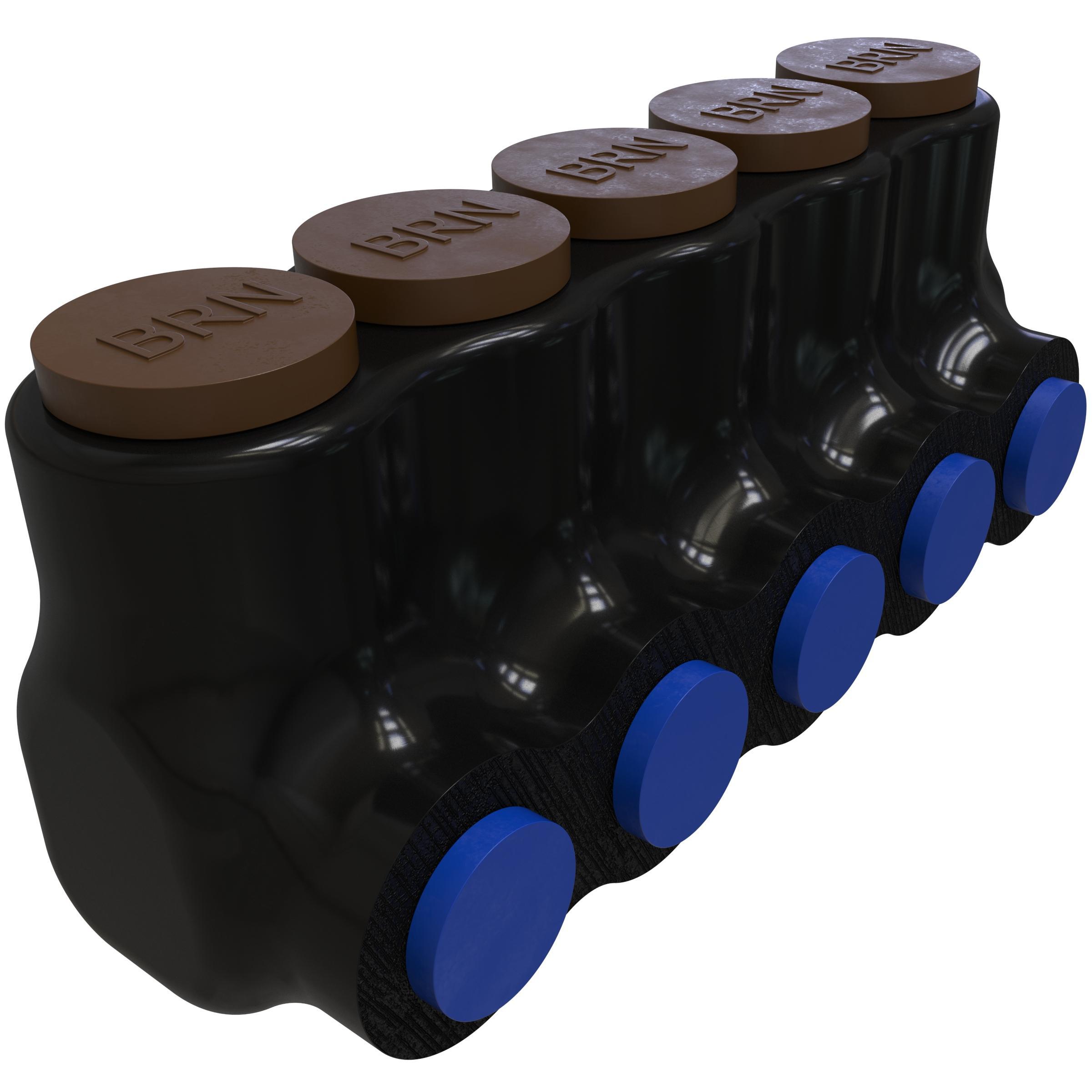 ILSCO® PBTI-5-4-F-BRN Mechanical Insulated Cable Taps