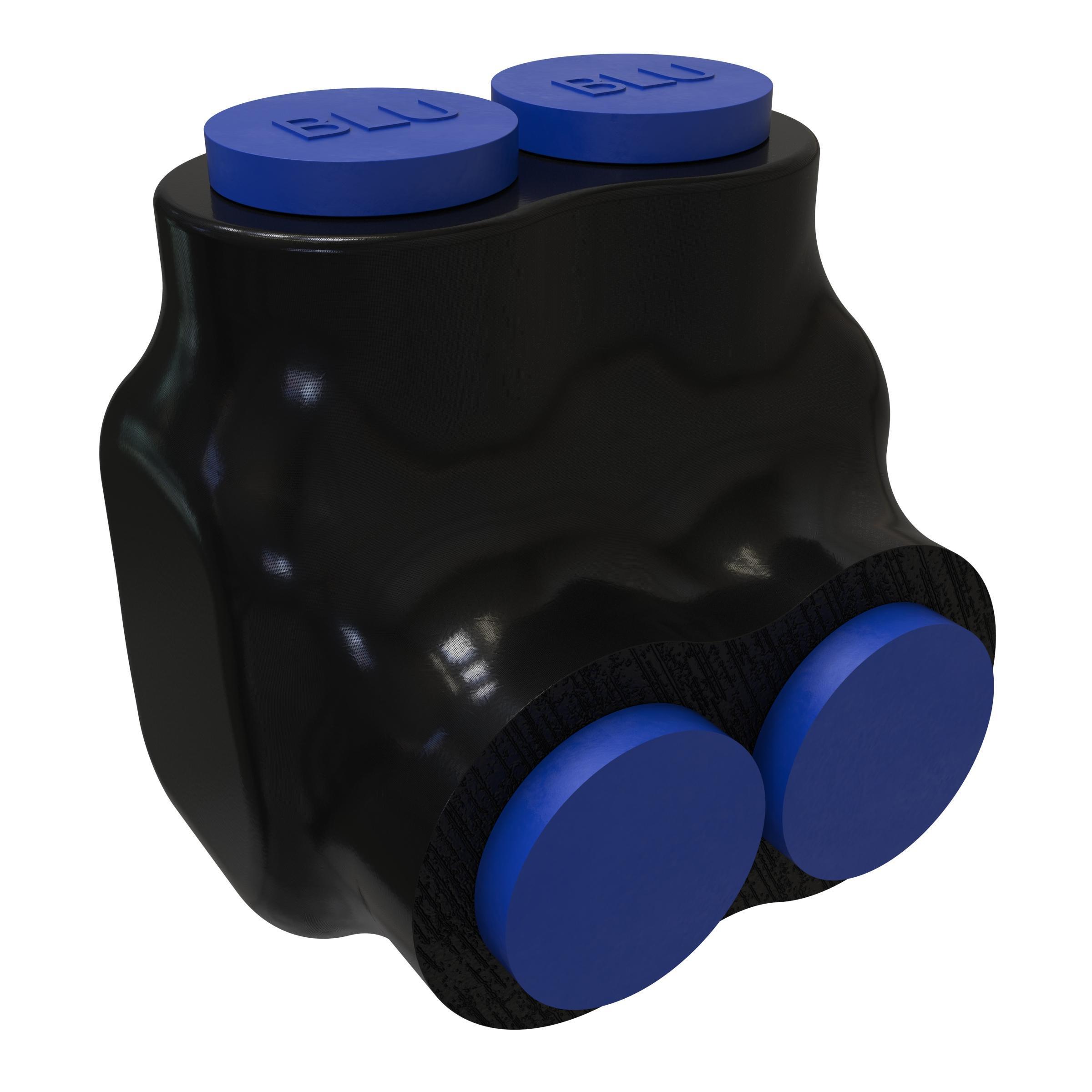 ILSCO® PBTI-2-1/0-F-BLU Mechanical Insulated Cable Taps