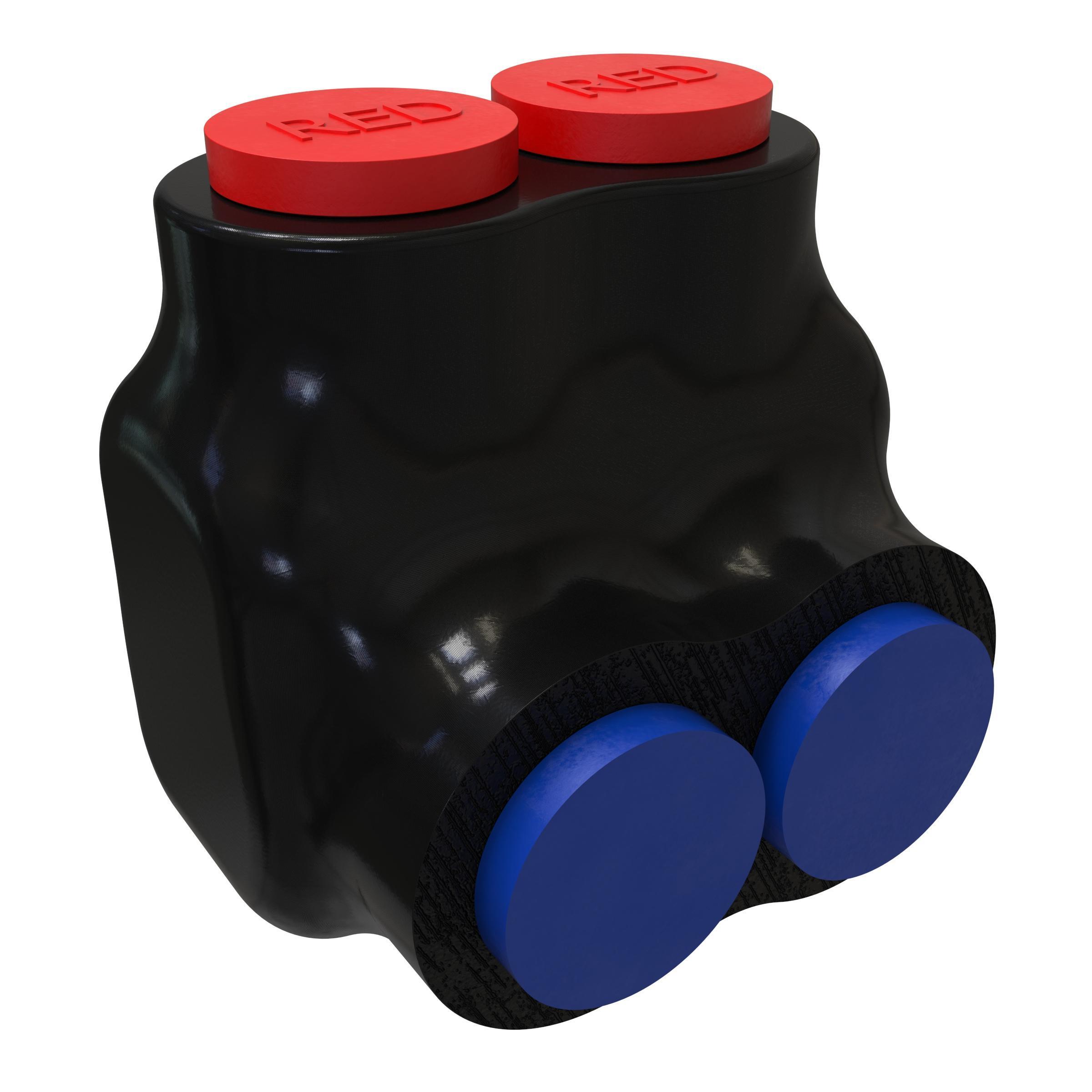 ILSCO® PBTI-2-1/0-F-RED Mechanical Insulated Cable Taps