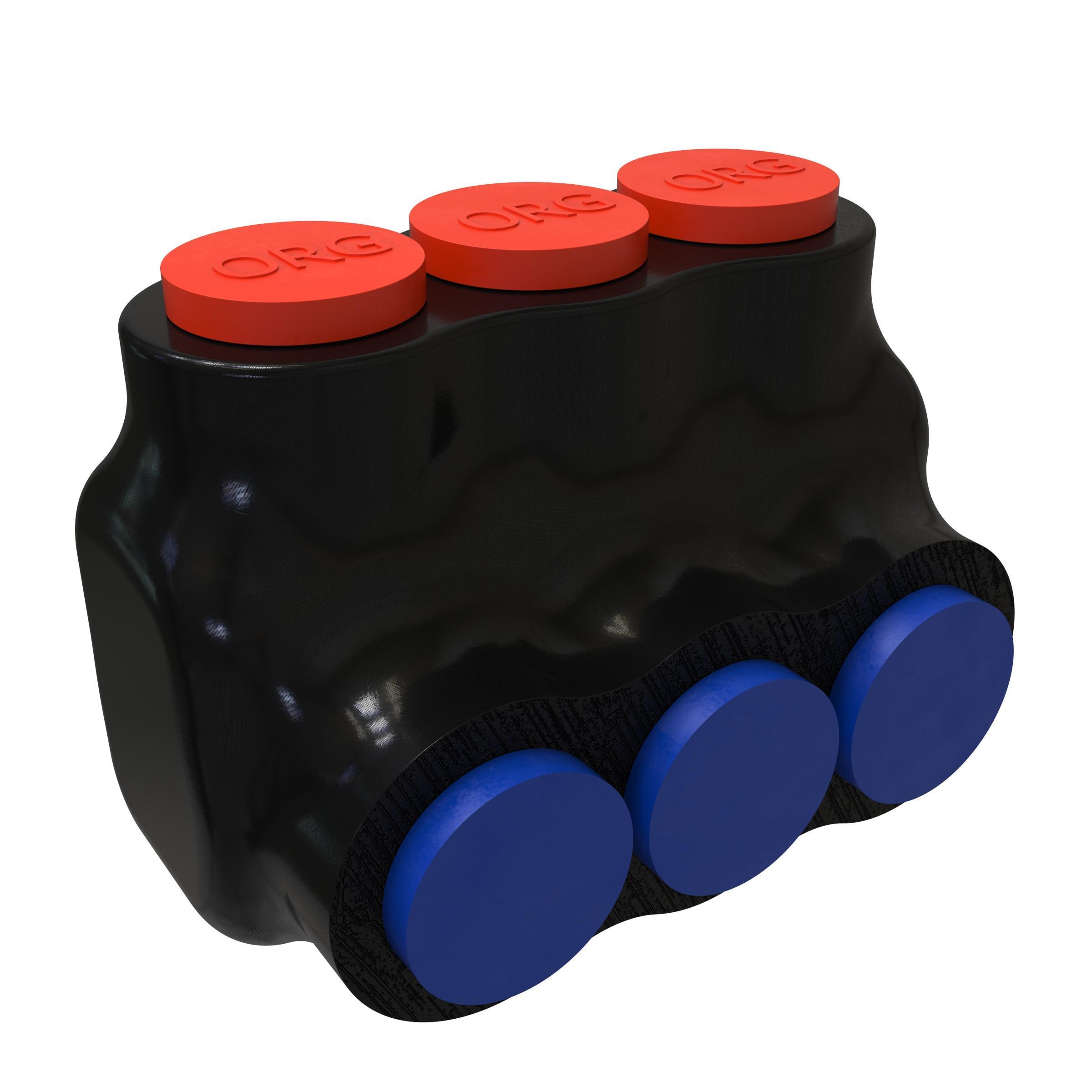 ILSCO® PBTI-3-1/0-F-ORG Mechanical Insulated Cable Taps